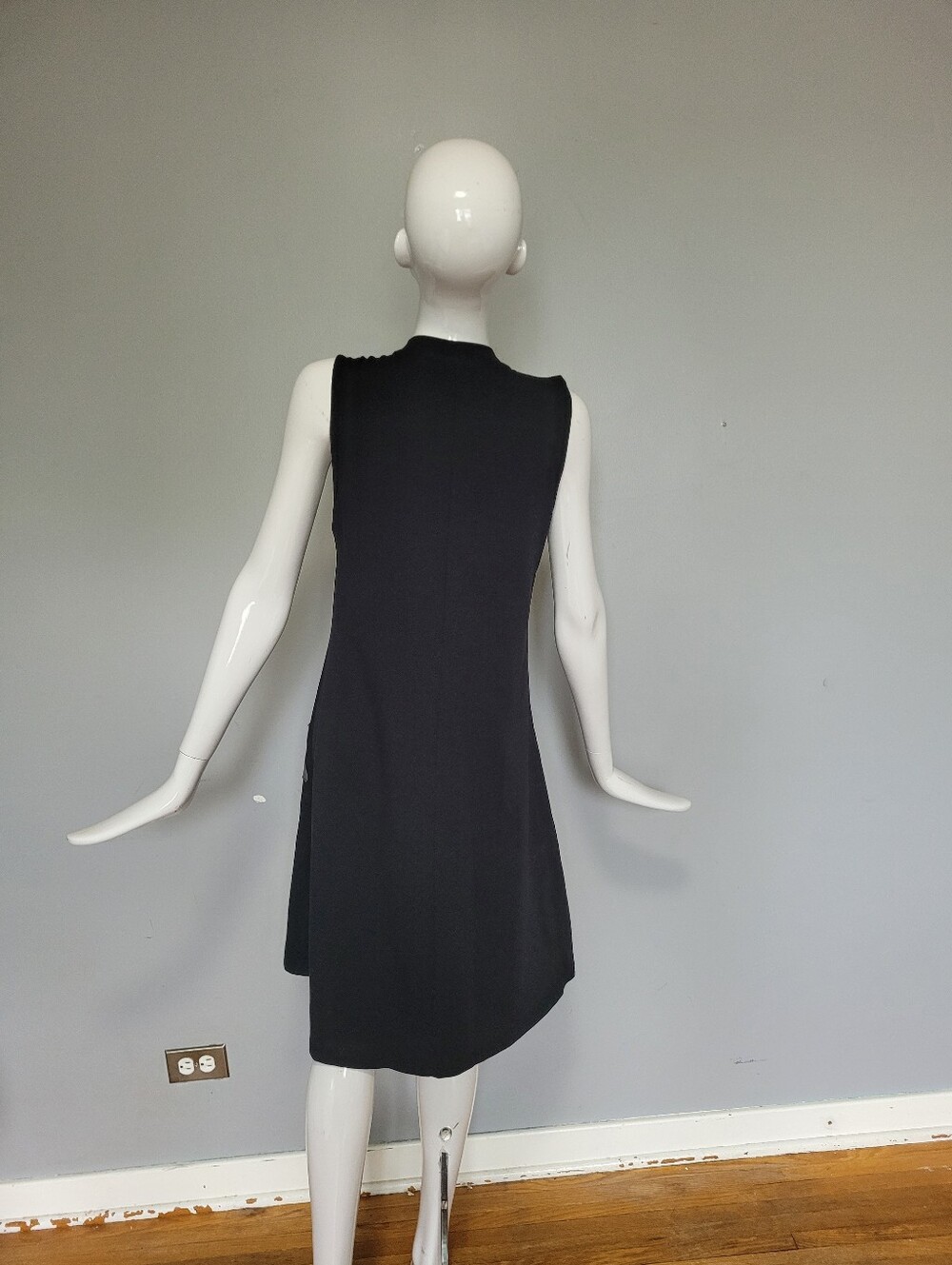 HEEL Athens Lab Organic Cotton Deer Applique A-Line Dress, VGUC, Size L - Picture 4 of 7